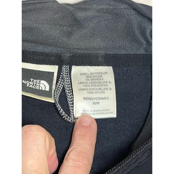 The North Face Mens Lightweight Jacket Size Medium Black Stretch Full Zip‎ - Picture 6 of 7